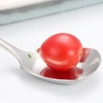 thumbnail image 4 of Cuchara de té, cuchara de café, cucharilla de acero inoxidable para postres, helados y sundaes. Plata, 4 of 9