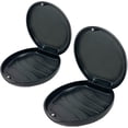 thumbnail image 1 of Maoerdental 2 Pack Orthodontic Retainer Case with Solid Color,Simple Aligner Case for Invisalign,Night Mouth Guard Case, Retainer Holder(Black), 1 of 6