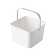 thumbnail image 2 of Clearance!Soft Multi-Purpose Storage Basket with Handles for Bathroom & Toiletry Organization-Squares Open Design Bath Products Basket, 2 of 6