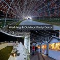 thumbnail image 4 of Cadena de luces ZHOUDUIDUI para exteriores, 800 LED, 100 m, color blanco, 8 modos, 4 of 8