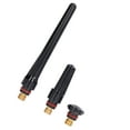thumbnail image 3 of Kit de 3 piezas de portabrocas de lente de gas TIG para pistola de soldadura TIG SR WP-17 WP-18 WP-26, 3 of 14
