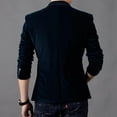 thumbnail image 5 of Qiggri Men's Blazer Casual Sport Coats Slim Fit One Button Suit Jacket Lightweight Sports Jacket, 5 of 7