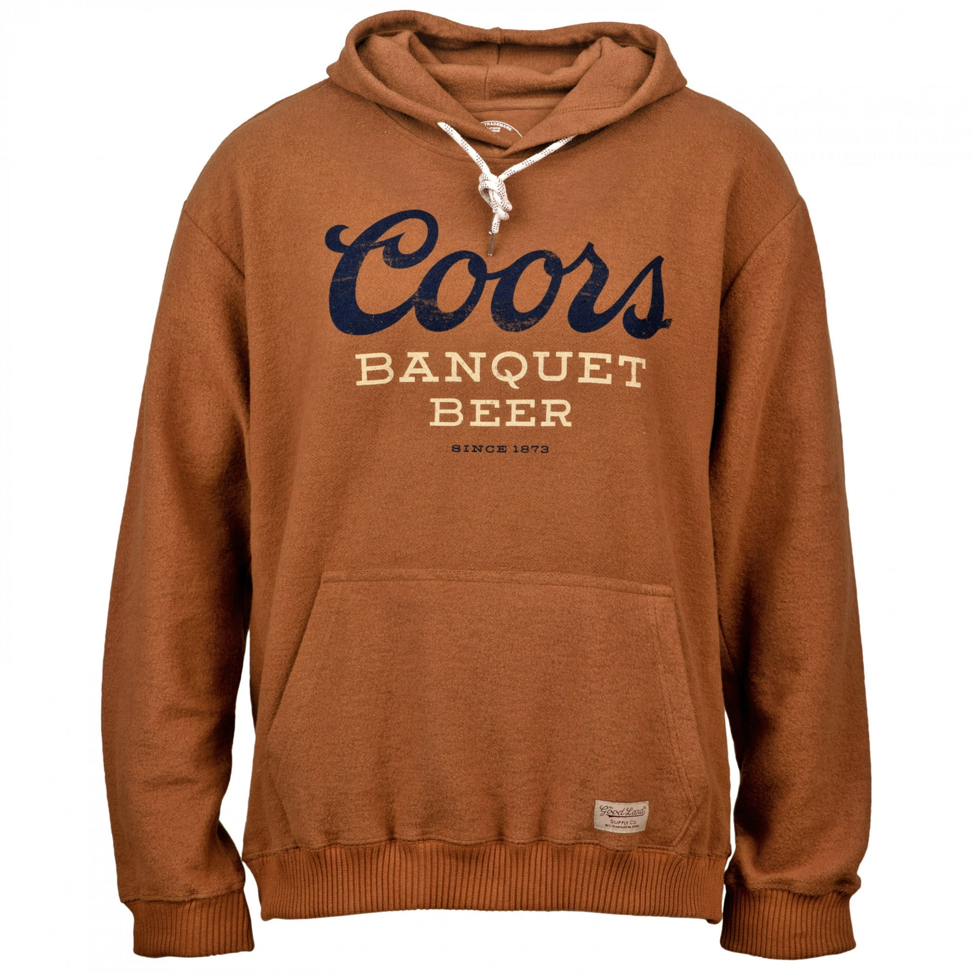 Coors Banquet Beer Distressed Logo Hoodie Small Walmart