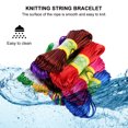 thumbnail image 3 of KAKOWELY 10 Bundles 2.5mm Rattail Cord Hand Woven Rope for Jewelry (Random Color),787.4"X0.1"X0.1", 3 of 4