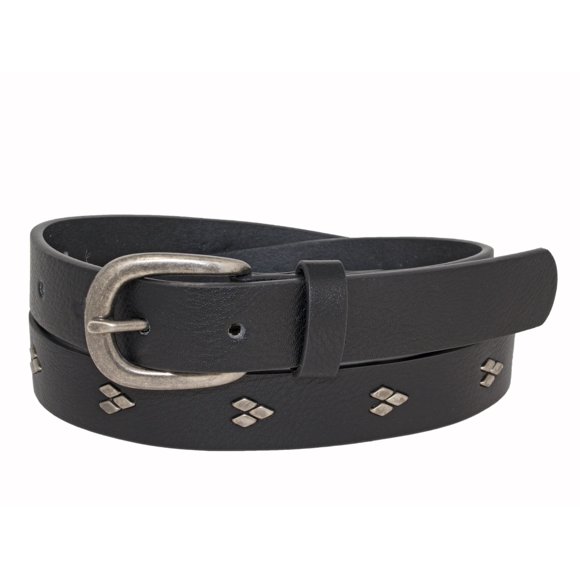Silver Jeans Co Ceinture en Cuir Véritable pour Femme 25 mm