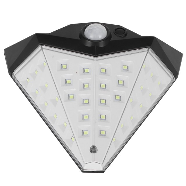 Luz solar, lámpara de pared para patio, material plástico ABS de calidad Tiendas de ahorro de energía para jardín al aire libre en el hogar ANGGREK Otros