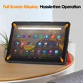 thumbnail image 3 of SaniMore for Amazon HD10 (2023) Case, Auto Sleep/Wake Rugged PC Tri-Fold Kickstand [Support iPad 1st/3rd Pencil Charging]  Shockproof Protective Case for Women Men, Red, 3 of 10