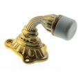 thumbnail image 1 of Idh by St. Simons 13200-3NL Solid Brass Ribbon & Reed Crane Door Stop, Polished Brass No Lacquer, 1 of 1