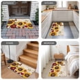thumbnail image 6 of Sunflower Door Mat&nbsp;Indoor Outdoor Entrance, Non Slip Rug for Kitchen Bathroom Entryway Rug, Farmhouse Rose Floral Vintage Butterfly Washable Doormat Floor Mat for Office Home Decor 24x36 Inch, 6 of 8
