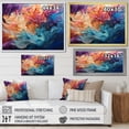 thumbnail image 4 of Designart "Beauty In Liquid Aurora Borealis Charm IV" Aurora Borealis Floater Framed Canvas Prints, 4 of 5