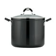 thumbnail image 3 of Tramontina Aluminum Nonstick Covered Stock Pot - Charcoal Gray, 3 of 6