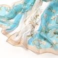 thumbnail image 4 of Seductiva Neckerchief for Women 160*50cm Women Flower Print Long Soft Wrap Scarf Silk Shawl Scarves Polyester Scarf 1PC, 4 of 5
