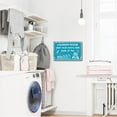 thumbnail image 5 of Laundry Room Sign Vintage Blue Tin Signs Funny Metal Tin Sign Wall Art Decor Garden House Plaque for Home Garden Kitchen Bar Pub Living Room Office Garage Poster Plaque 8 x 12 Inch, 5 of 7