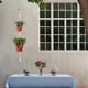 thumbnail image 3 of Macramé Double Plant Hanger Indoor Outdoor 2 Tier Maceta Colgante Jardinera Canasta Algodón Cuerda 4 Tomshoo Tipo A, 3 of 7