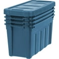 thumbnail image 5 of IRIS 31 Gal Utility Totes with Easy-Grip Handles Navy, Heavy-Duty Durable Stackable Storage Containers, 4Pk, 5 of 5