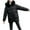 Black#5, variant on Viikei Women Coats Clearance Down Jackets for Women Cotton Coats Womens Casual Hooded Solid Faux Plush Brim of a Hat Solid Thicker Winter Slim Down Jacket Coat