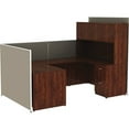 thumbnail image 5 of Lorell Gray Fabric Panel 60" Width x 48" Height - Fabric, Steel - Gray, 5 of 6