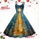thumbnail image 1 of Vestidos Casuales Para Mujer 派对 Vestido de Fiesta Formal de Graduación Con Vuelo, Estilo Retro, Sin Mangas, Largo Hasta La Rodilla, Para Navidad, 1 of 4