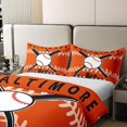 thumbnail image 4 of Baseball 100% Algodón Natural Funda Nórdica para Niños Hombres,King Baseball City, 4 of 7