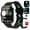 Black, variant on 1.83" HD Touch Screen Smartwatch with Phone Call/SMS/Weather/Music - Wireless 5.0 Smart Watch for Men & Women, Dual- Mode (/Gym), Compatible with /,, Ideal Gift (Black) - Compatible with iPhone &