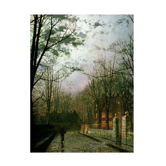 Trademark Fine Art John Grimshaw After the Shower Canvas Wall Art - 24x32