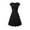 Black, variant on Sentmoon Casual Black Dresses for Women Short Sleeve V Neck Holiday Dresses for Women Pocket Pleated Solid Color Short Dresses,Loose Flowy Fashion A-line Dresses Black XXL Sales Today