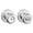 Satin Chrome, variant on Tylo Interior Privacy Door Knob with Lock, Door Handle For Bathroom and Bedroom, Satin Nickel Keyless Turn Lock Doorknob, with Microban Protection