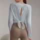 thumbnail image 1 of Ropa de yoga Camiseta de mujer Otoño Blusa deportiva suelta adelgazante Entrenamiento profesional de pilates Fitness Manga larga, 1 of 6