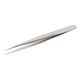thumbnail image 4 of Ficarrico Pinzas de Injerto de Pestañas Pinzas de Extensión de Pestañas de Aplicación de Alta Precisión de Acero Inoxidable para Manicura Plata, 4 of 8