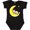 AB-Black, variant on Inktastic Lunar Love Westie Boys or Girls Baby Bodysuit