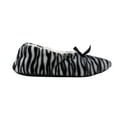 thumbnail image 2 of Gold Toe Women's Cozy Animal Print Slipper Socks with Sherpa Lining Slip On Comfy House Shoes, 2 of 5