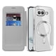 thumbnail image 2 of For Google Pixel 9a Case Compatible with MagSafe RFID Blocking Leather Phone Cover - Black, 2 of 5