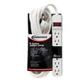 thumbnail image 1 of Cable Power Strip Innovera 73315 con seis salidas y 15 pies, color marfil, 1 of 6