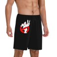 thumbnail image 2 of Ghostbusters Men's Short Pajama Pants Lightweight Daily Lounge Shorts Bottoms Sleepwear Cozy Soft Home Pajama Pants Shorts, 2 of 9