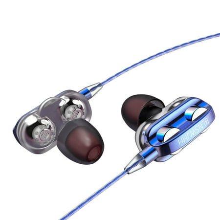 Kiplyki Wired Sports Headphones 3.5mm Earphone In-ear Headphones Mini Bass Headphones For Phone And PC