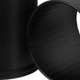 thumbnail image 3 of BESTYASH Compact Black Carbon Steel Recycling Bin Set for Kitchen and Trash Organization, 3 of 8