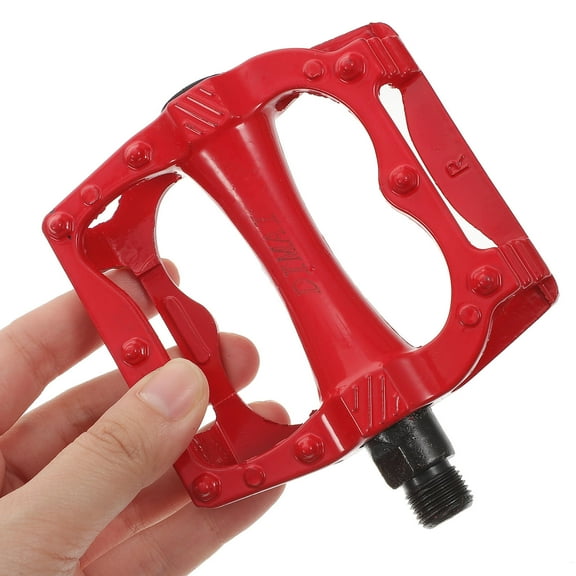 KALLORY 2Pcs Road Mountain Bike Pedals Metal for Replacement 11.8X3.7X1In