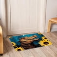 thumbnail image 6 of Sunflower Polyester Non-Slip Game Mat Area Rug Floor Carpet Machine Washable, 6 of 6