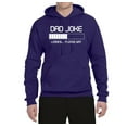 thumbnail image 2 of Wild Bobby, Dad Joke Loading Hilarious Funny Dad Granpa Daddy Fathers Day Gift | Mens Father's Day Hooded Sweatshirt Graphic Hoodie, Purple, X-Large, 2 of 4