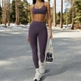 thumbnail image 4 of High Waist Seamless Leggings with Full-Length Design, 4 of 6