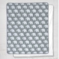 thumbnail image 4 of Indie Elephant Grey 3 Piece Baby Crib Bedding Set by Pam Grace Creations, 4 of 5