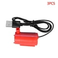 thumbnail image 1 of 3 Pieces Submerged Pump USB Mini Aquarium Suction Pump Plastic Mute Submersible Water Fountain, Red, 1 of 9