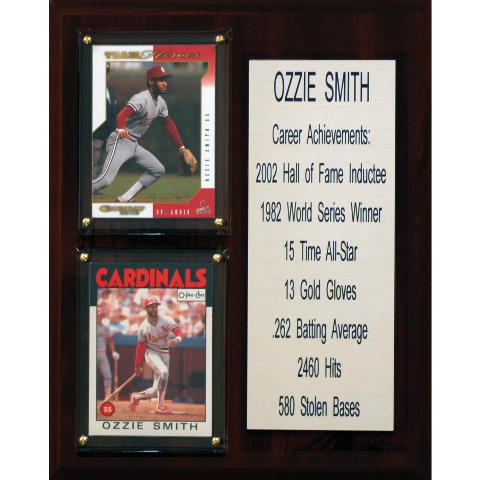 MLB St. Louis Cardinals Ozzie Smith Stealing a Base Color 8 X 10 Photo  Picture