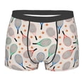 thumbnail image 5 of Uemuo Cute Tennis Racket Pattern Men's Boxer Briefs,Trunk Anti-Chafing,Comfortable, Durable, and Stylish Underwear-XX-Large, 5 of 9