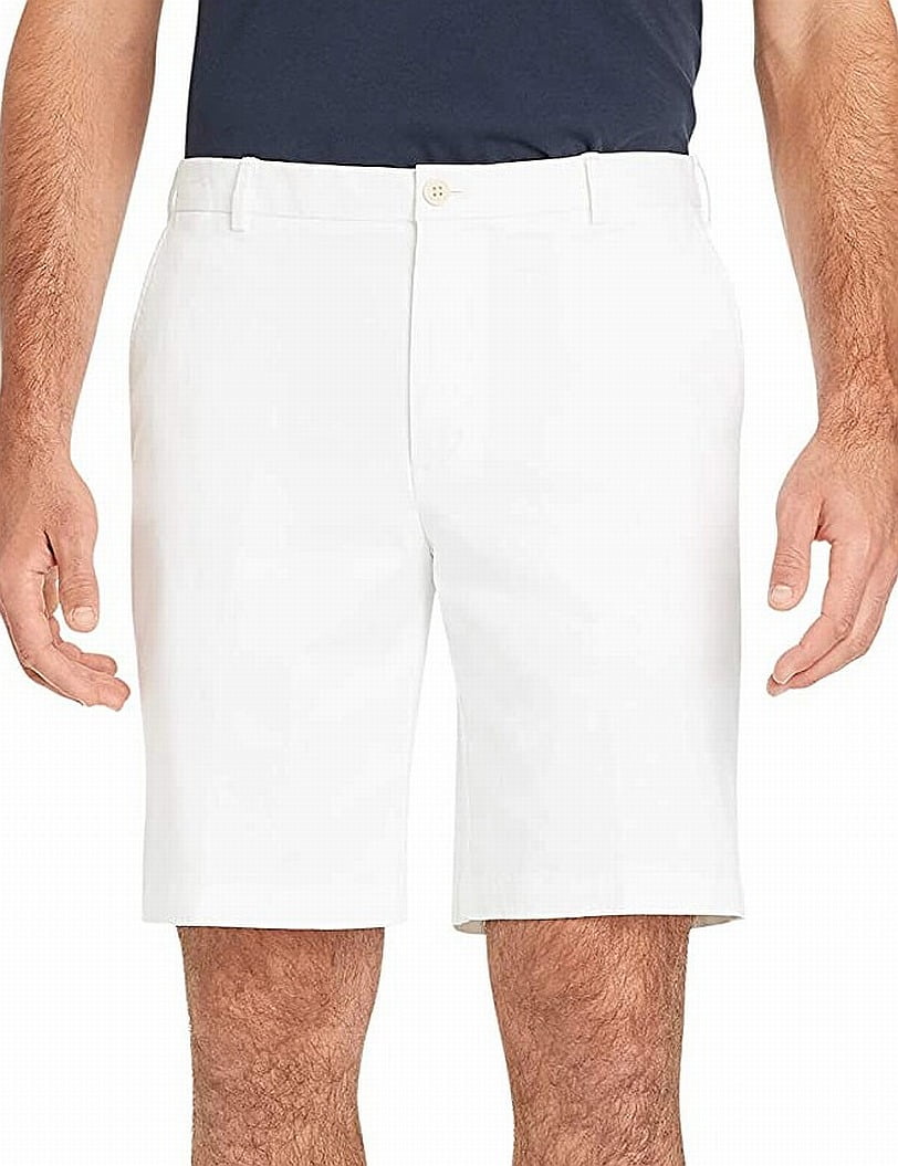 IZOD Mens Dress Shorts Classic Optic 