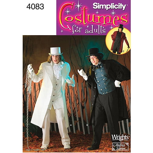 Simplicity Men's Costumes Patterns, 1 Each