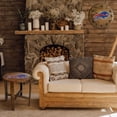 thumbnail image 3 of Imperial Buffalo Bills Oak Barrel Table, 3 of 3