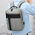 thumbnail image 1 of Business Backpack, Bag For Travel Flight Fits 15.6 Inch Laptop With USB Charging Port, 1 of 7