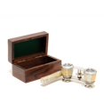thumbnail image 6 of Elegant Mother of Pearl Opera Glasses in Wood Storage Box, 6 of 6