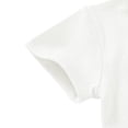 thumbnail image 5 of Weebloom Baby Boys Girls Sleepers Bodysuits Ribbed Short Sleeve Bodysuit Pjs Sleepwear Onesie Romper Pajamas White, 5 of 6